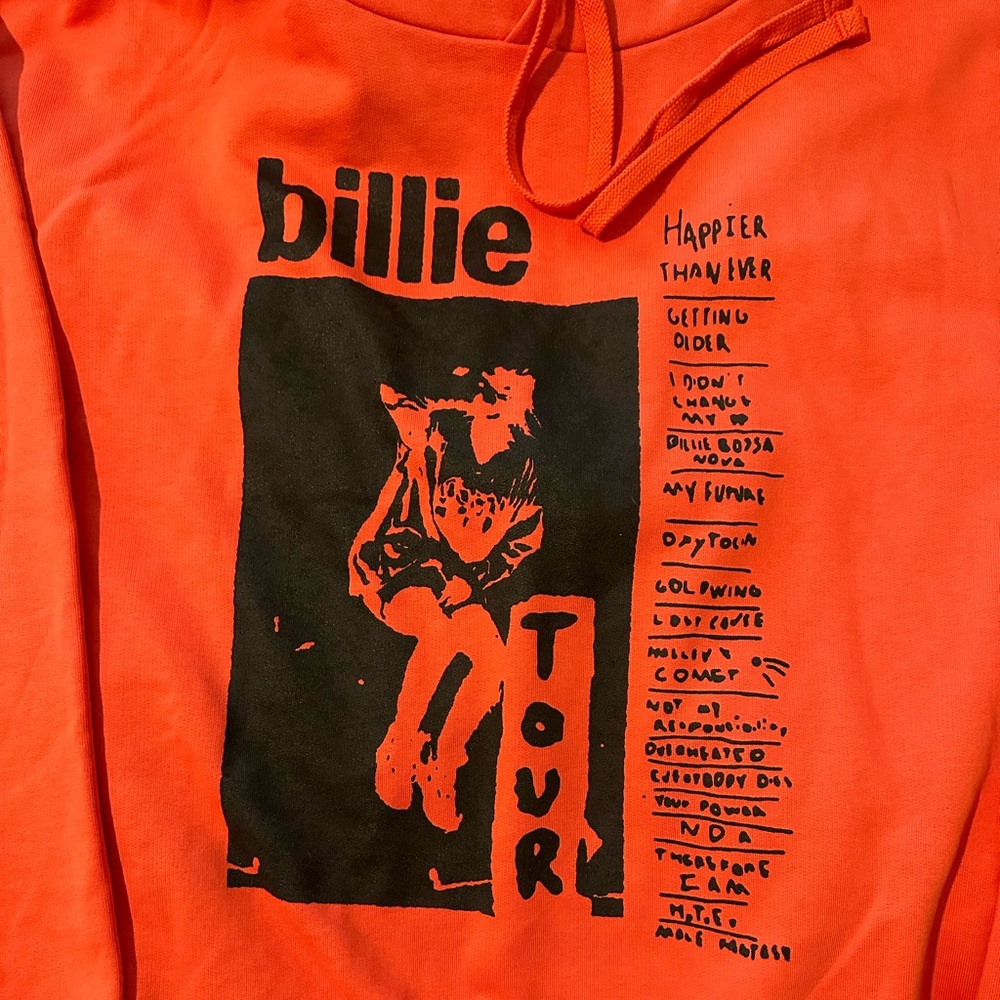 2022 Billie Eilish Hometown Encore Concert Exclusive Hoodie